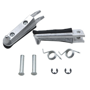ที่พักเท้าหน้ารถมอเตอร์ไซค์สำหรับ HONDA CB1300 CB250 HORNET 250 CB600F CB400 VTEC 400 CBR1100XX CBR600 <span class=keywords><strong>VFR800</strong></span> - Product Image 3