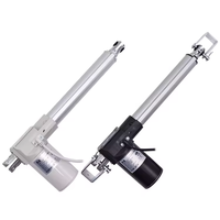 Actionneur linéaire haute vitesse 24VDC/12V pour fauteuil inclinable de lit d'hôpital, moteur pas à pas DC à balais à faible bruit 6000N