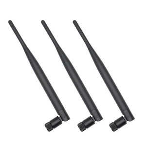 Antenne WiFi 2,4 GHz RP-SMA Mâle Pliable à Gain Élevé 5dBi en Caoutchouc pour Routeur, Contrôle de Pare-feu et Hôte, Personnalisée en Usine - Product Image 4