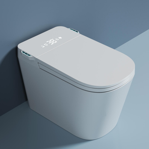 Nouvelle arrivée siège chauffant à rabat automatique Siphon à jet intelligent chasse inodoro <span class=keywords><strong>toilette</strong></span> sans réservoir <span class=keywords><strong>japonaise</strong></span> intelligente - Product Image 6