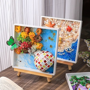 Kit de Bricolage OEM Plateau Mosaïque 3D - Tuiles Colorées Adhésives, Projet Artistique Créatif pour Enfants, Activité de Décoration Intérieure en Gros - Product Image 5
