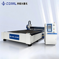 Máquina de Corte Láser CORAL CRL-3015A-6000W, Tipo CNC Industrial para Corte de Placas Metálicas de Gama Completa