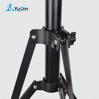 Support de lumière Trépied léger pour appareils photo Support de lumière en Fiber de carbone pour Softbox Vidéo Flash caméra trépied professionnel
