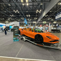 Jet ski de course haute vitesse au design Ferrari, 170 °   Drift Tri-Hull Water Craft, Propulsé par Yamaha pour les Sports Nautiques et la Location Coastale