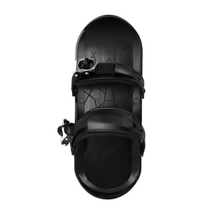 MiniSki Skates Ski Boots Black Plastic Outsole Unisex Freestyle <b>Skiing</b> Equipment - Product Image 4