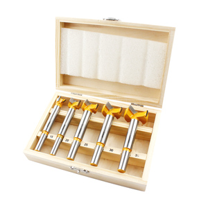 Lavie 5 cái mũi khoan <span class=keywords><strong>forstner</strong></span> 15 20 25 30 35mm bản lề hộp gỗ bit Bộ định tuyến chế biến gỗ-C mky90t5ayw - Product Image 1