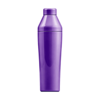 Shaker à protéines isotherme 750 ml, 3-en-1, pour cocktails, formules et smoothies