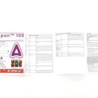 Étiquette d'instructions pliée adhésive personnalisée, multi-couches, pour livret d'instructions d'agrochimie, étiquette pour les instructions sur les pesticides