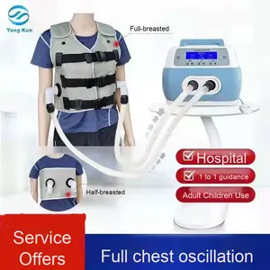 Vest mesin pembasmi burung hantu, gaya rompi getaran dada penuh untuk penggunaan rumah, peralatan rehabilitasi orang tua - Product Image 5