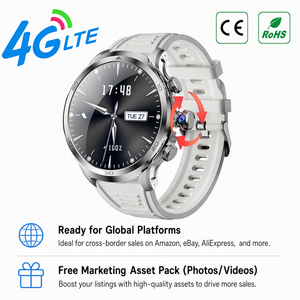 Montre intelligente H19 4G, écran AMOLED de <span class=keywords><strong>1</strong></span>.75 pouces, caméra rotative, prend en charge les appels vidéo HD, carte Sim de 3 Go + 32 Go, suivi du sommeil, e-mail - Product Image 5