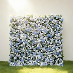 Charming <b>Artificial</b> Floral Wall With Greenery Wedding Party Photo Booth Stage Backdrop Decoration - Product Image 3