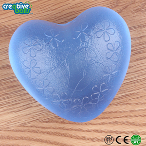 Chine Usine Directe Vente <span class=keywords><strong>TPR</strong></span> <span class=keywords><strong>En</strong></span> Forme De Coeur Balle Anti-Stress Poignée Ballon De Fitness - Product Image 4