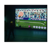 Balle lancer mur de Projection interactif jeux pour enfants tir équipement de jeu mural interactif aire de jeux intérieure