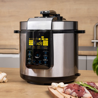 Cuisinière électrique multifonctionnelle 1000W/220V 6Qt, autocuiseur électrique, prix