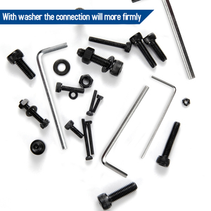 Stock 12.9 Grade Carbon Steel Metric 1060 PCS <b>Bolt</b> Nut Kit M2 M3 <b>M4</b> M5 Allen Hex Socket Head Cap Screw - Product Image 5