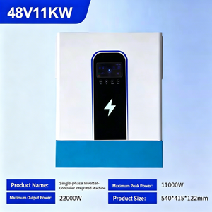 Système <span class=keywords><strong>solaire</strong></span> résidentiel premium 11 kW, raccordé <span class=keywords><strong>au</strong></span> réseau/hors réseau, avec stockage, onduleur hybride et panneaux monocristallins - Product Image 3