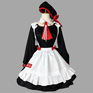 Genshin Impact Noelle Cosplay Costume Maid Dress Anime Game Role Play Outfit Spring 2022 Polyester Fiber - Product Image 1