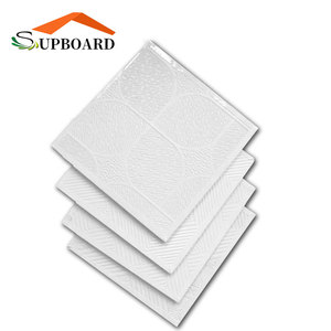 <span class=keywords><strong>Plafond</strong></span> suspendu décoratif <span class=keywords><strong>en</strong></span> <span class=keywords><strong>PVC</strong></span> et gypse 2x2 durable – Prix - Product Image 1