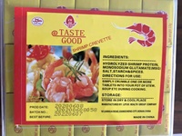 Bouillon de poulet/crevettes halal en cubes avec mélange d'assaisonnements