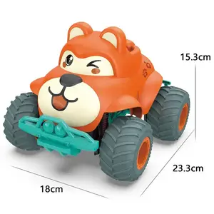 DWI 2.4G RC Roue Universelle Animal Camion Jouets Dessin Animé Télécommande Grizzly Bear Hors Route Escalade Voiture Cadeaux D'anniversaire pour Enfants - Product Image 1