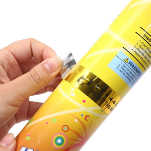 Super Safe Cotillon Paper Streamer Lanzador Confetti Party Poppers para Celebraciones Navideñas - Product Image 5