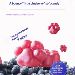 Gummies à la <span class=keywords><strong>myrtille</strong></span>, anthocyanine et ester de <span class=keywords><strong>lutéine</strong></span>, virales sur TikTok, personnalisation OEM sous marque privée, non destinées aux enfants, pour une meilleure densité osseuse - Product Image 3