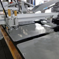Máquina de serigrafía automática de camisetas de alta eficiencia, equipo de impresión de seda plana con tocadiscos, buen precio de venta