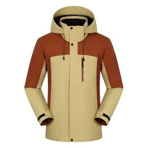 Design 3 in 1 Wholesale Waterproof Hiking <b>Jacket</b> Custom Logo Hard Shell Hooded Unisex Winter Windbreaker Men's Outdoor <b>Jacket</b> - Product Image 6