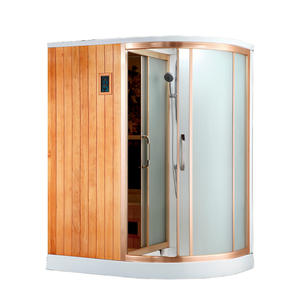 2024最受欢迎的电动蒸汽淋浴房步入式浴缸淋浴房spa浴缸桑拿房高品质蒸汽浴室 - Product Image 5