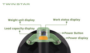 8 "" इलेक्ट्रिक वैक्यूम ग्लास लिफ्टर के लिए भारी शुल्क सक्शन कप के लिए वैक्यूम लिफ्टर के साथ इलेक्ट्रिक वैक्यूम ग्लास लिफ्टर - Product Image 4