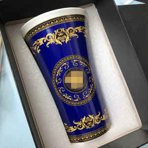 Vase en céramique grande bouche Vase jaune créatif Vase émaillé Arrangement de fleurs - Product Image 4