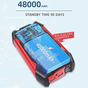 רכב נייד סוללה לקפוץ מתנע noco 39800mah 12v 24v 24v רכב מטען הסוללה המאיץ קפיצה מתנע עם משאבת אוויר - Product Image 5