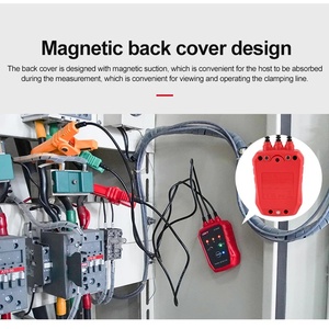 UNI-T เครื่องตรวจจับแบบไม่สัมผัสสามเฟสความแม่นยำสูง เครื่องค้นหาเบรกเกอร์ UT262E IP52 70V-1000V AC LED พร้อมเสียงเตือน - Product Image 5