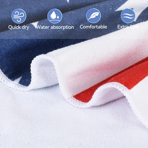 Housse de chaise longue personnalisée avec drapeau national, en microfibre, séchage rapide, pour piscine, transat, plage, avec poches, pour bronzer sur la terrasse - Product Image 4