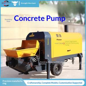 Bomba de hormigón para columnas estructurales secundarias pequeñas, máquina de carga de hormigón para estructuras secundarias, bomba de vertido de mortero de piedra fina - Product Image 1
