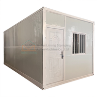 Vente chaude, usine, Maison pliable de 20 pieds à bas prix, Maison modulaire de luxe, Bureau, Maison préfabriquée, Maison en conteneur pliable