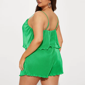 Vente en gros d'usine Ensemble de pyjamas camisole en bambou écologique confortable et décontracté pour femmes tissé dans un <span class=keywords><strong>style</strong></span> doux - Product Image 6
