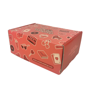 制造商大型印刷纸板箱邮寄服装箱瓦楞定制装运箱带标志包装 - Product Image 5