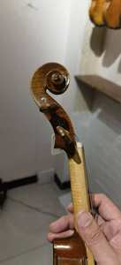 Violín 4/4 Estilo <span class=keywords><strong>Barroco</strong></span>, Tapa de Abeto, Fondo de Arce Flameado, Diapasón de Ébano, Sonido Dulce, Barniz Spirit, Cuerdas de Nailon, Venta al Por Mayor - Product Image 2