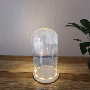 Thổi thủy tinh trang trí cloche Dome cho quà tặng thủ công mỹ nghệ và trang trí nội thất - Product Image 4