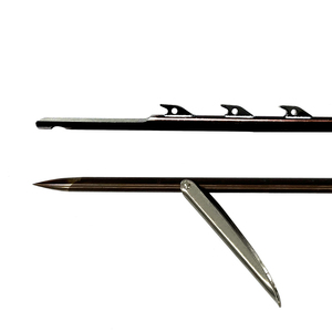 Eje de aleta de pesca submarina de 8.5mm con púas, de 100cm a 200cm, de acero inoxidable 17-4, para pesca, tipo Single <span class=keywords><strong>Flopper</strong></span> - Product Image 1