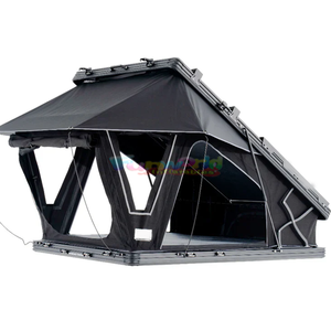 Hardtop Rooftop Tent Hard Shell Full Set Suv Camping Waterproof Dachzelt Rainproof Roof Top Tent <b>For</b> Outdoor Travel Aluminum - Product Image 3