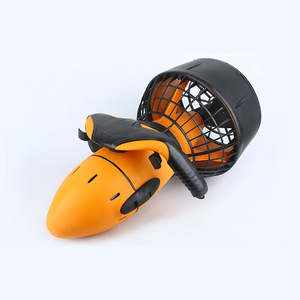 สกู๊ตเตอร์น้ำไฟฟ้า 300W แบตเตอรี่ตะกั่ว-กรด สำหรับดำน้ำกลางแจ้ง สีส้ม - Product Image 1