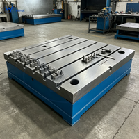 Table modulaire en fonte à rainures en T, grande plateforme, conception anti-déformation pour équipements de test optique de précision