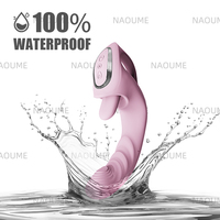 Meistverkaufter Zungen-Vibrator mit Heizfunktion USB-Aufladbar 100% Wasserdicht für Weibliche Masturbation G-Punkt Klitoris-Stimulation