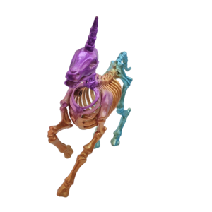 Factory Manufacture Classic <b>Plastics</b> Holiday Decor Halloween Celebration Props <b>Animal</b> Skeleton Model - Horse Skeleton - Product Image 3