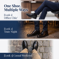 Chaussures habillées en cuir pour hommes, en cuir de vachette de qualité supérieure, légères et confortables, avec doublure en cuir véritable, idéales pour le bureau et les affaires.
