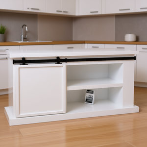 Kit de Puerta Corredera de Acero al Carbono Mini de 72 Pulgadas para Herrajes de Cocina - Product Image 2