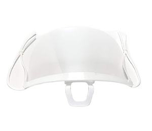 หน้ากากพลาสติกแบบใช้แล้วทิ้งสำหรับเชฟระบายอากาศได้ดีมาส์กแบบใสป้องกันหยดน้ำลายยิ้มได้สำหรับฤดูร้อน - Product Image 3