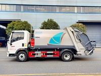 Camion à ordures électrique à énergie nouvelle Euro 4 Diesel 12 mètres cubes benne arrière 220 CV 6X2